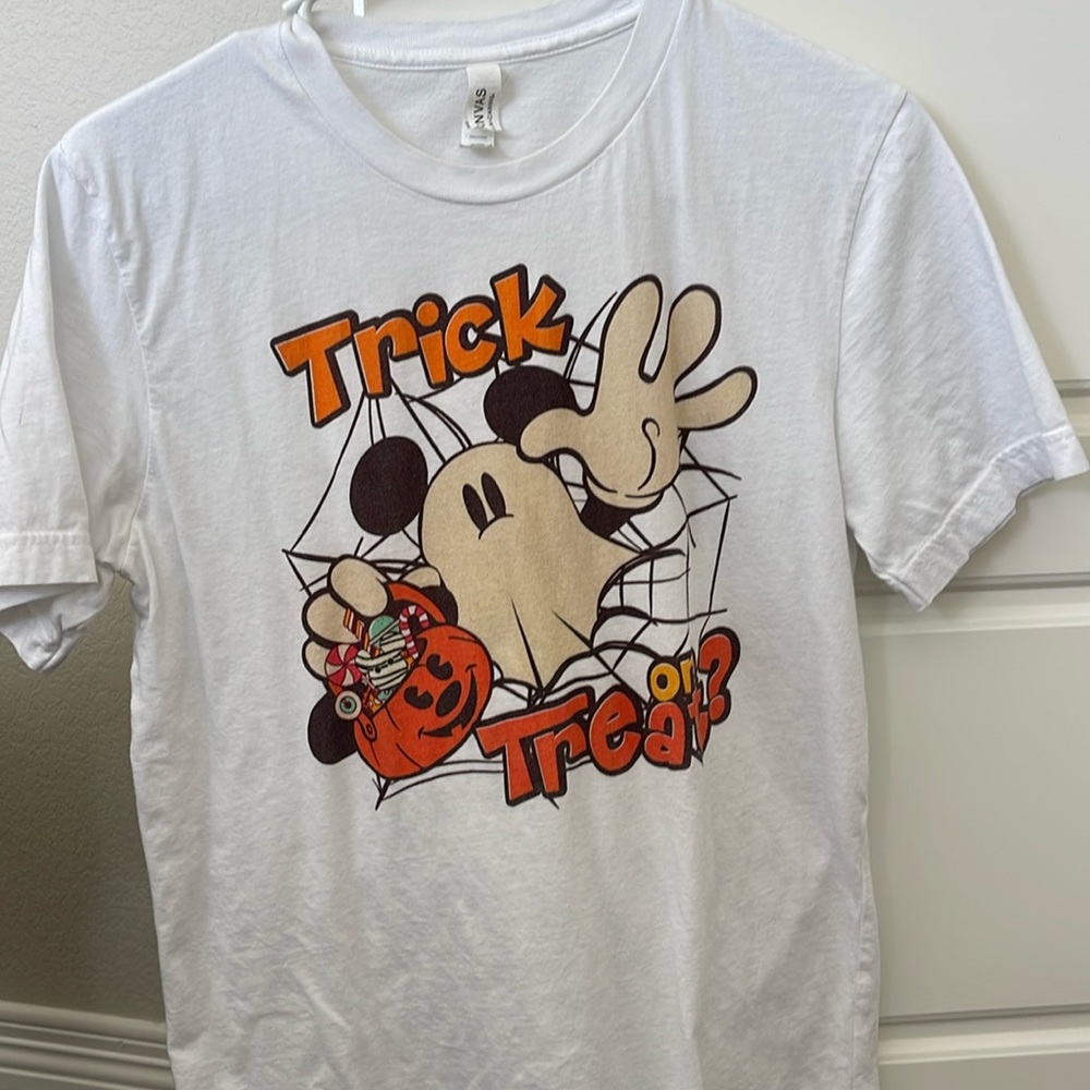 Women’s trick or treat Disney shirt